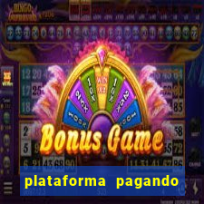 plataforma pagando no cadastro